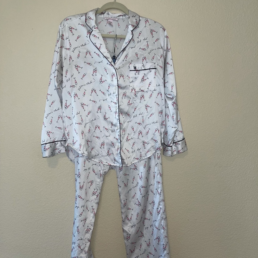 Victoria’s Secret Satin Pajama Set